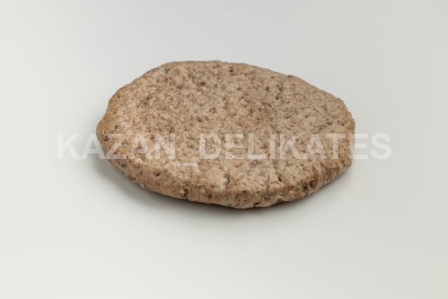 Котлета говяжья прожаренная (150 г × 2 шт). Сочная халяль‑котлета из отборной говядины и филе бедра кури