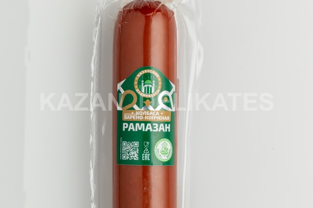 в/к Рамазан. Колбаса варено-копченая «Рамазан» (540 г) | Праздничная варе