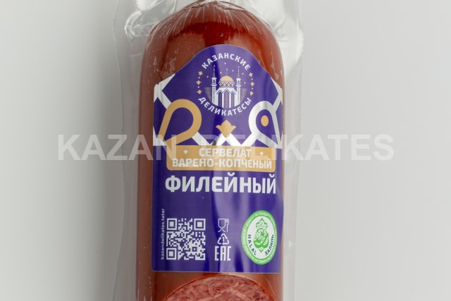 в/к Филейный (половинка). Колбаса варено-копченая «Филейный», половинка (270 г) | Удоб